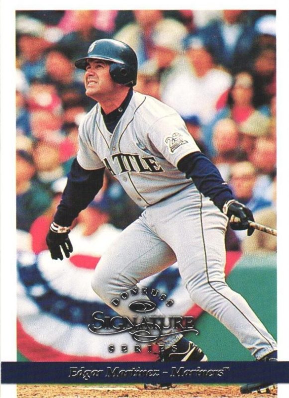 Edgar Martinez, 1997 Donruss Signature Series Baseball