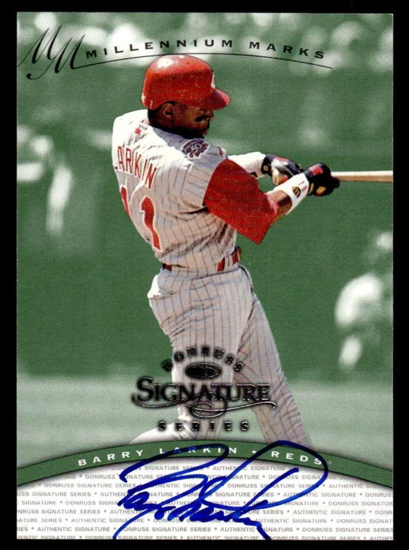 Barry Larkin, 1997 Donruss Signature Series Baseball