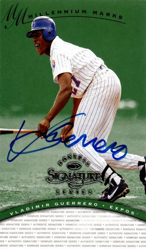 Vladimir Guerrero, 1997 Donruss Signature Series Baseball
