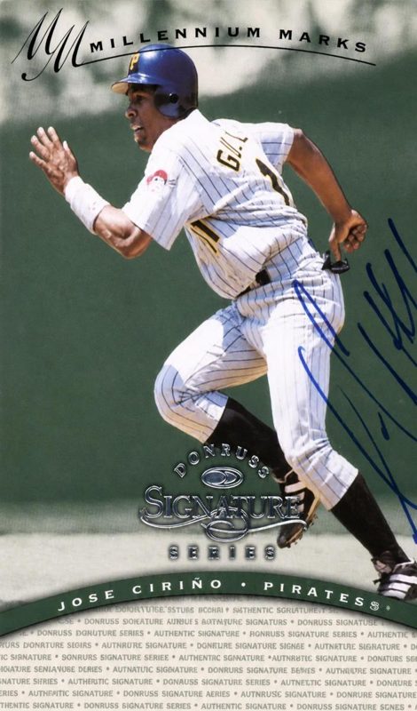 Jose Guillen, 1997 Donruss Signature Series Baseball