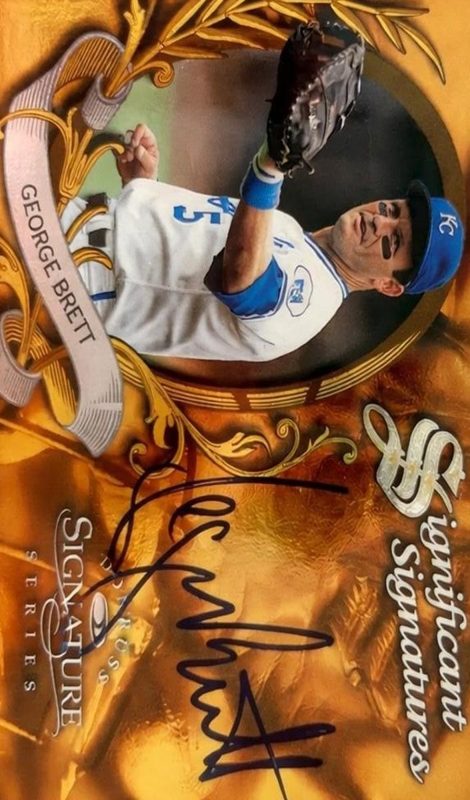 George Brett, 1997 Donruss Signature Series Baseball