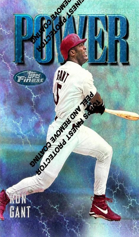 Ron Gant, 1997 Topps Finest Baseball