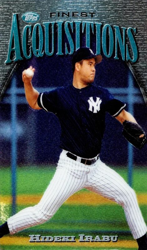 Hideki Irabu, 1997 Topps Finest Baseball