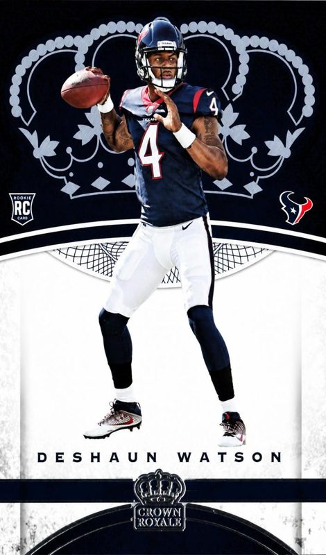 Deshaun Watson, 2017 Panini Crown Royale Football