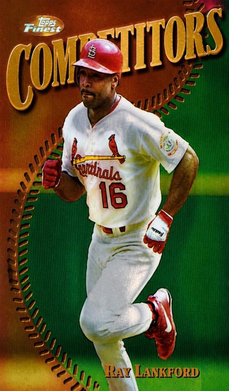 Ray Lankford, 1997 Topps Finest Baseball