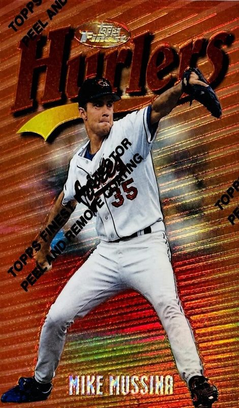 Mike Mussina, 1997 Topps Finest Baseball