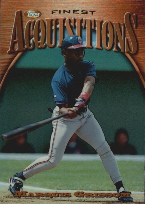 Marquis Grissom, 1997 Topps Finest Baseball