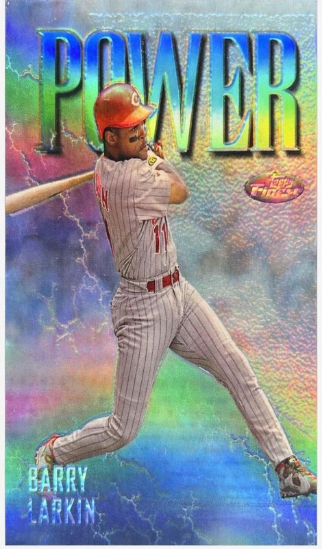 Barry Larkin, 1997 Topps Finest Baseball