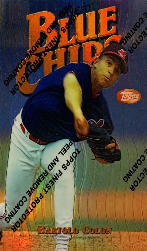 Bartolo Colon, 1997 Topps Finest Baseball