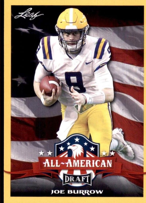 Joe Burrow, 2020 Leaf Draft Football
