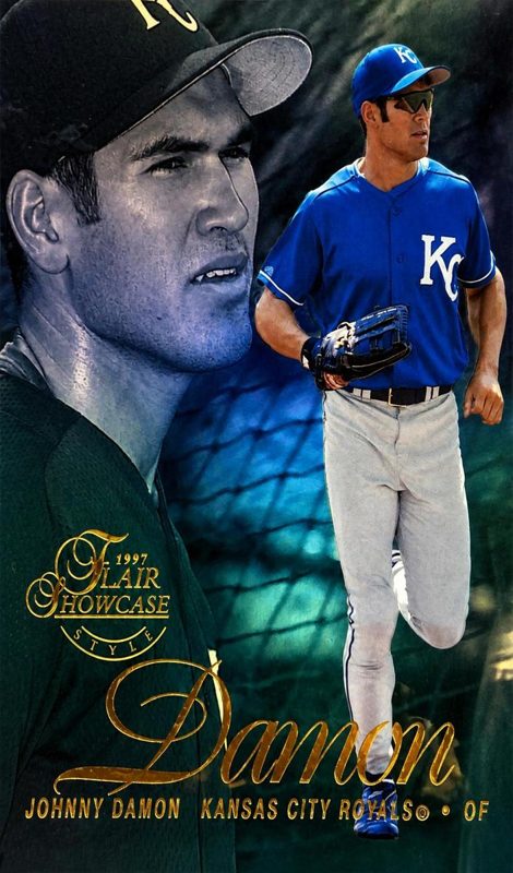 Johnny Damon, 1997 Flair Showcase Baseball
