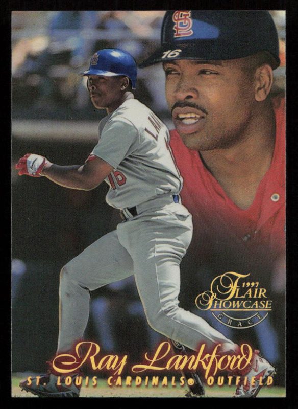 Ray Lankford, 1997 Flair Showcase Baseball