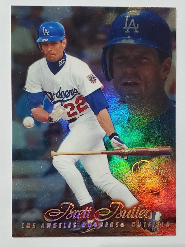 Brett Butler, 1997 Flair Showcase Baseball