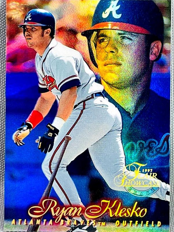 Ryan Klesko, 1997 Flair Showcase Baseball