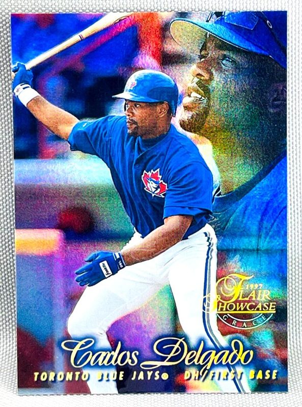 Carlos Delgado, 1997 Flair Showcase Baseball