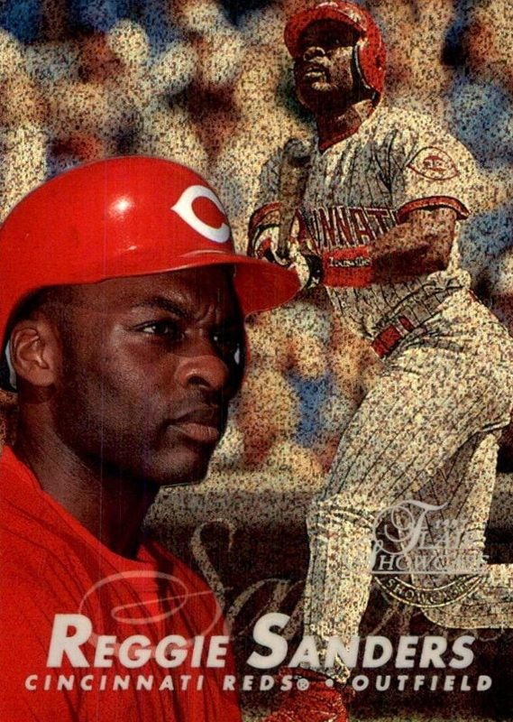 Reggie Sanders, 1997 Flair Showcase Baseball