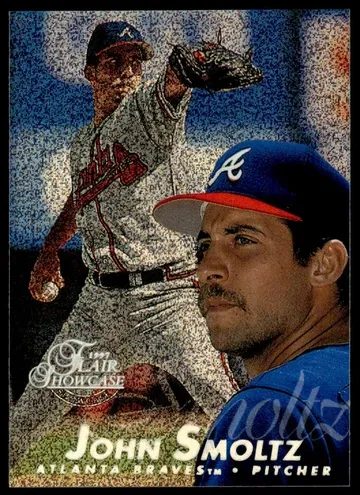 John Smoltz, 1997 Flair Showcase Baseball