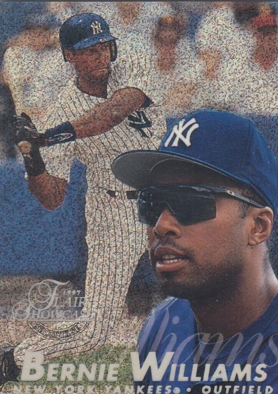 Bernie Williams, 1997 Flair Showcase Baseball