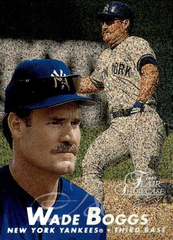 Wade Boggs, 1997 Flair Showcase Baseball