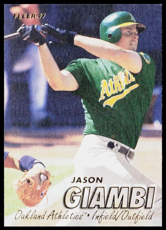 Jason Giambi, 1997 Fleer Baseball